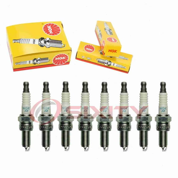 8 pc NGK 95897 Standard Spark Plugs for 3022662 349 992 RG4PHP RG4YCX XG4YCX Ignition Wire Secondary