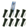 thumbnail image 1 of 8 pc NGK Ignition Coil Boots compatible with Jeep Grand Cherokee 4.7L V8 2008-2010, 1 of 6
