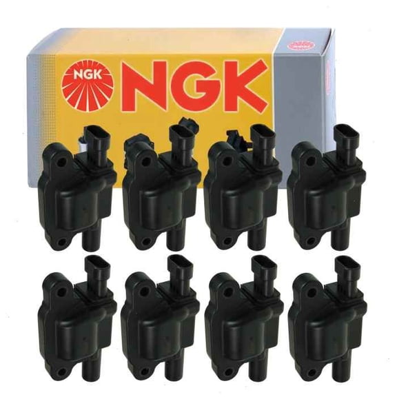 8 pc NGK Ignition Coils compatible with Chevrolet Suburban 1500 5.3L 6.0L V8 2007-2014