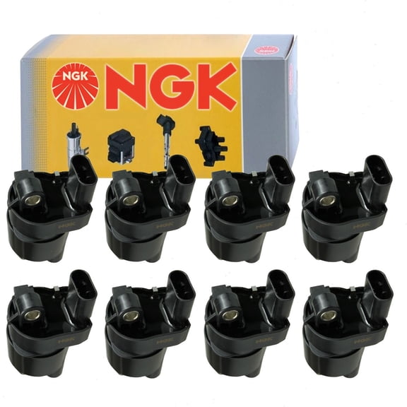 8 pc NGK Ignition Coils compatible with Chevrolet Suburban 2500 6.0L V8 2007-2013