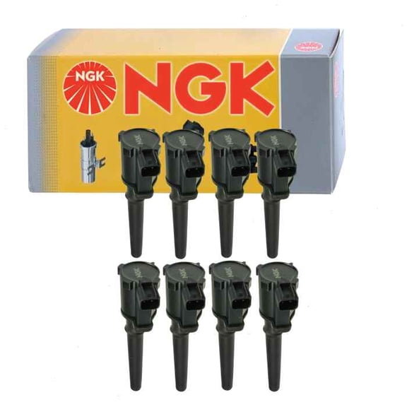 8 pc NGK Ignition Coils compatible with Ford GT 5.4L V8 2005-2006