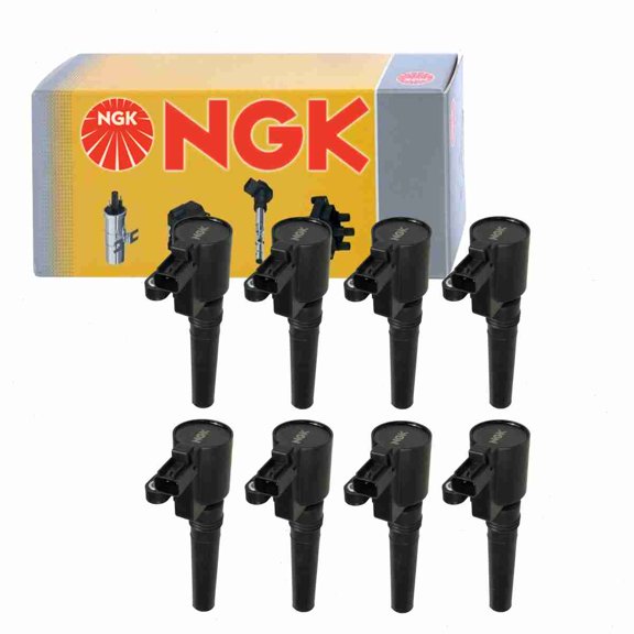 8 pc NGK Ignition Coils compatible with Lincoln LS 3.9L V8 2000-2006