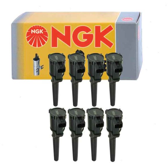 8 pc NGK Ignition Coils compatible with Lincoln LS 3.9L V8 2000