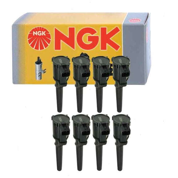 8 pc NGK Ignition Coils compatible with Mercury Marauder 4.6L V8 2003-2004