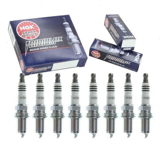 8 pc NGK Iridium IX Spark Plugs compatible with Chevrolet Corvette 5.7L V8 1986-1991