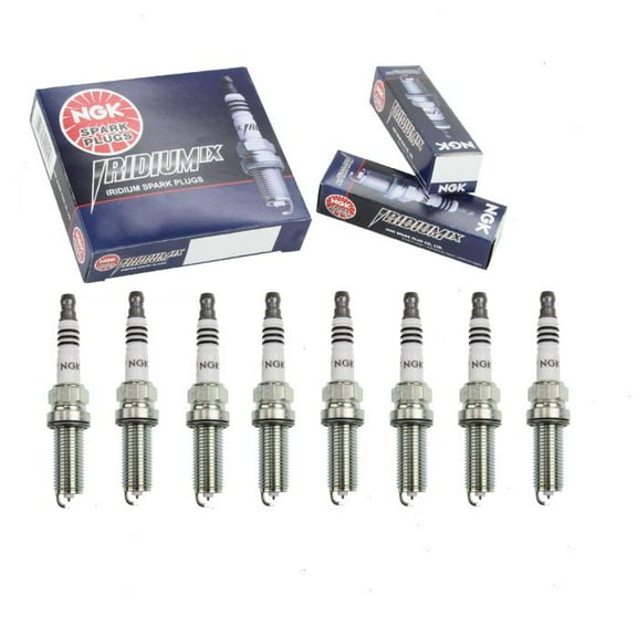 8 pc NGK Iridium IX Spark Plugs compatible with Infiniti M56 5.6L V8 2011-2013