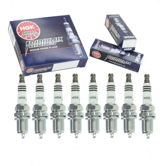 8 pc NGK Iridium IX Spark Plugs compatible with Rolls-Royce Corniche 6.8L V8 2000-2002