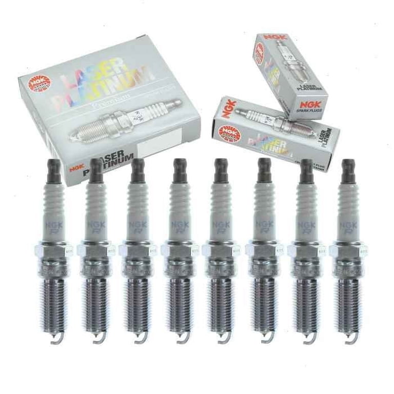 A-Premium 6PC Iridium Platinum Spark Plugs - Compatible With Ford F-150, Edge, Fusion & Lincoln