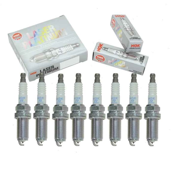 8 pc NGK Laser Platinum Spark Plugs compatible with Infiniti Q45 4.5L V8 2002-2006
