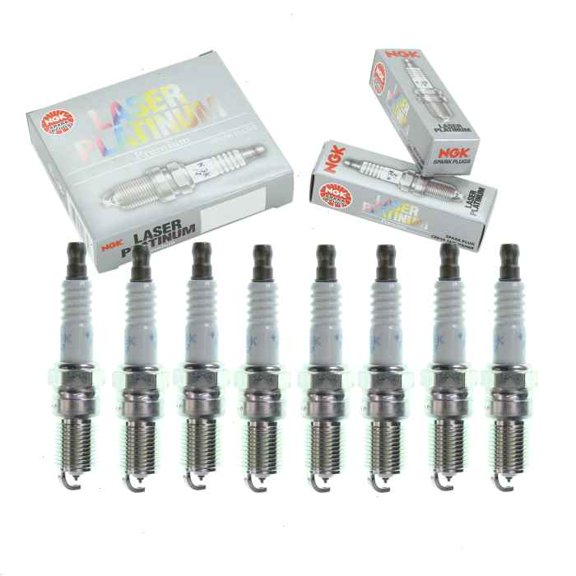 8 pc NGK Laser Platinum Spark Plugs compatible with Mercury Marauder 4.6L V8 2003