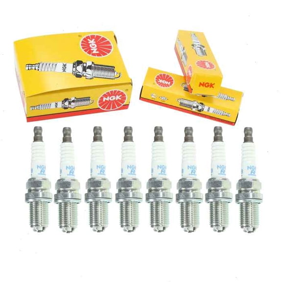 8 pc NGK Standard Spark Plugs compatible with BMW Z8 4.8L 5.0L V8 2000-2003