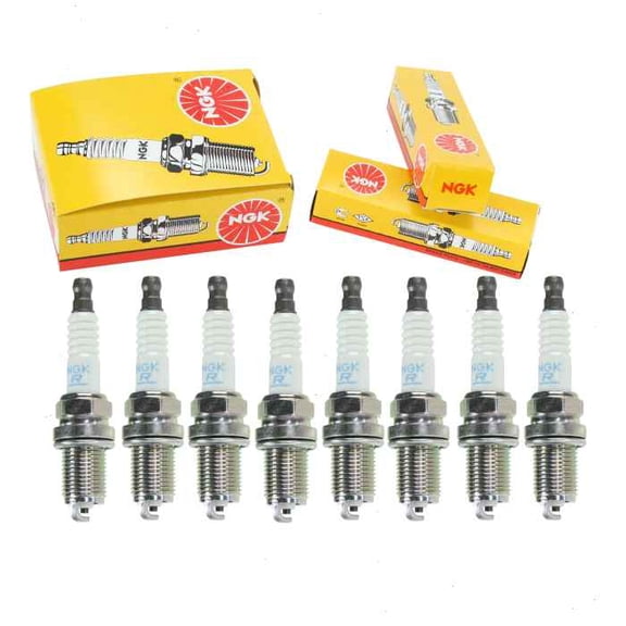 8 pc NGK Standard Spark Plugs compatible with Jaguar XKR 4.2L V8 2003