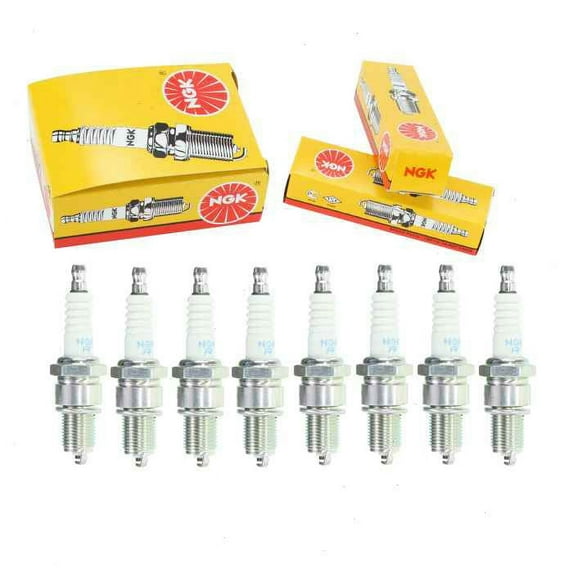 8 pc NGK Standard Spark Plugs compatible with Mercedes-Benz 380SL 3.8L V8 1981-1985