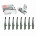 thumbnail image 1 of 8 pc NGK V-Power Spark Plugs compatible with Land Rover Discovery 4.0L 4.6L V8 1999-2004, 1 of 7