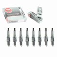 thumbnail image 1 of 8 pc NGK V-Power Spark Plugs compatible with Land Rover Range Rover 3.5L 3.9L 4.0L 4.2L 4.6L V8 1987-2002, 1 of 7