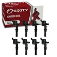 thumbnail image 1 of 8 pc Sixity Ignition Coils compatible with Ford Explorer Sport Trac 4.6L V8 2007-2008, 1 of 6