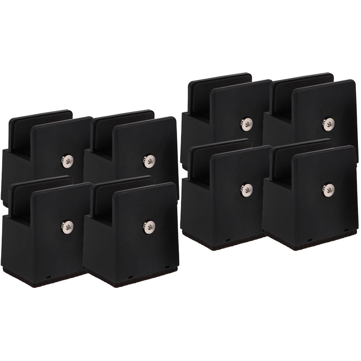 8 pcs Adjustable Bed Riser Heavy Duty Bed Lifter Sofa Riser Bed Frame Riser