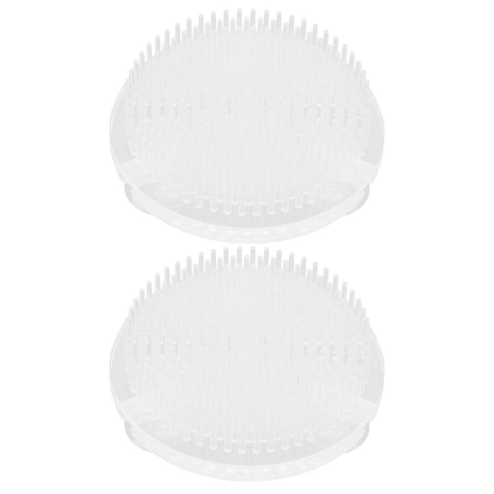 8 pcs Clear Plastic Flower Frogs Flower Pin Holder Arrangement Flower