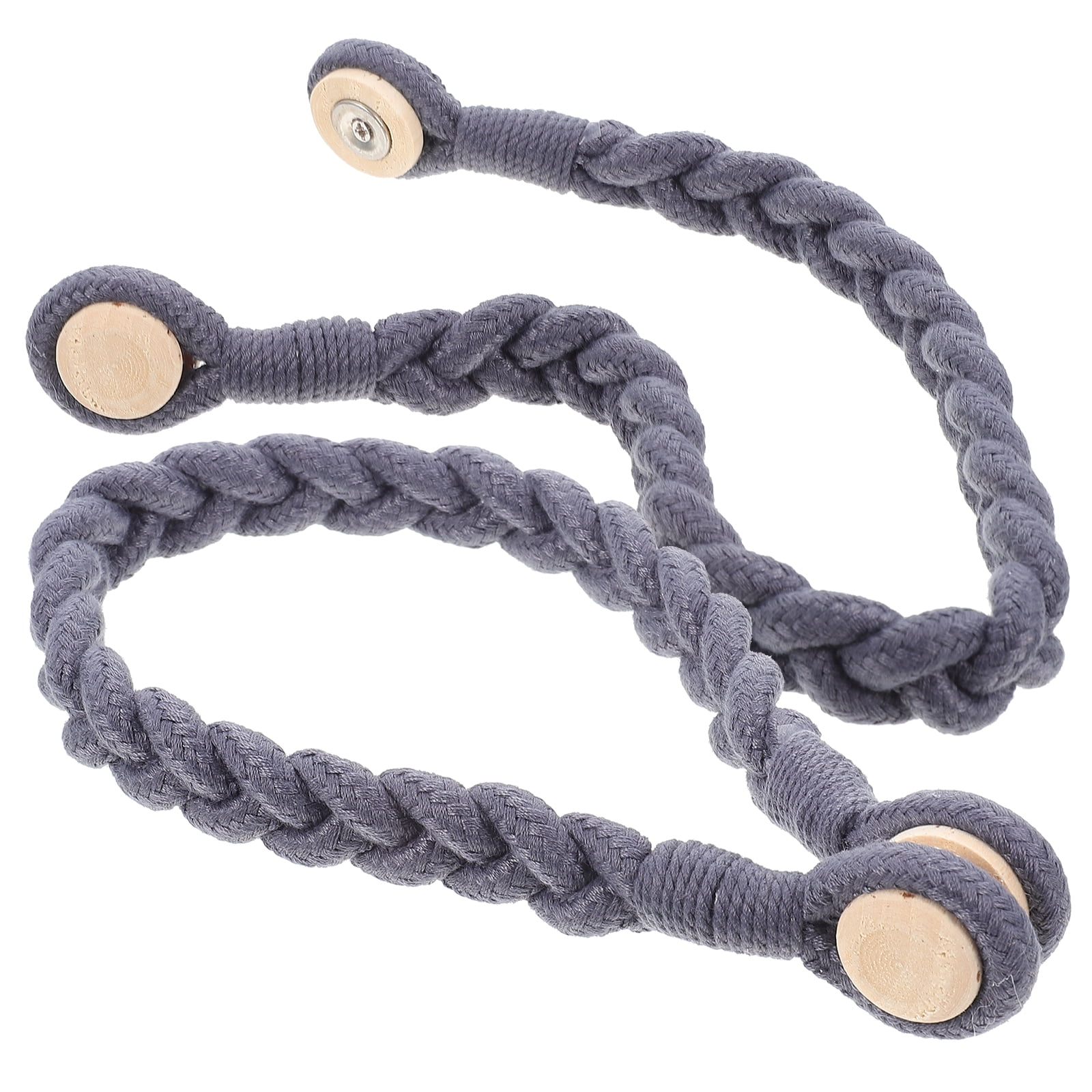 8 pcs Cotton Curtain Tiebacks Fashion Tie Back for Window