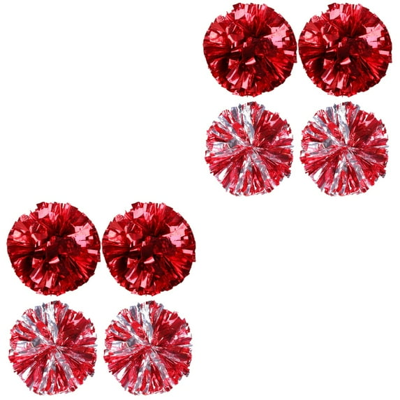 8 pcs Creative Cheerleader Pom Poms Cheering Pompoms Cheerleading Props