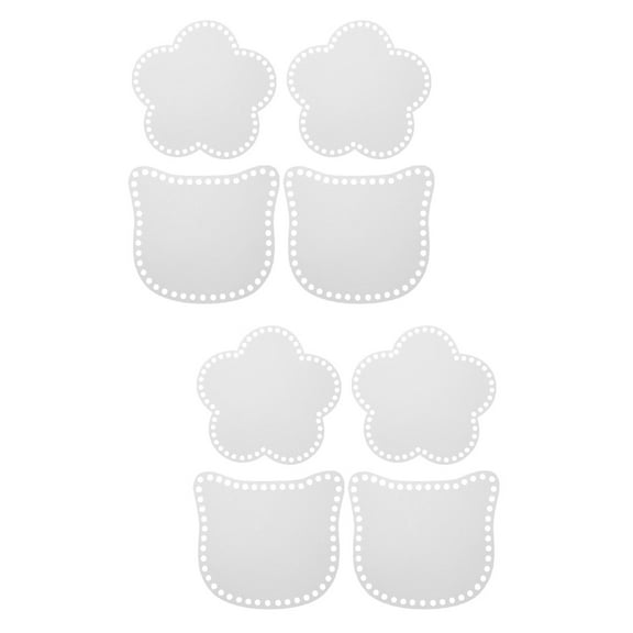 8 pcs Handbag Shaper Decorative Practical Acrylic Base Crochet Base Board