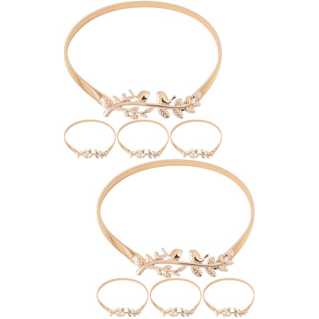 8 pcs Metal Curtain Tiebacks Leaf Curtain Holdbacks Bedroom Decorative