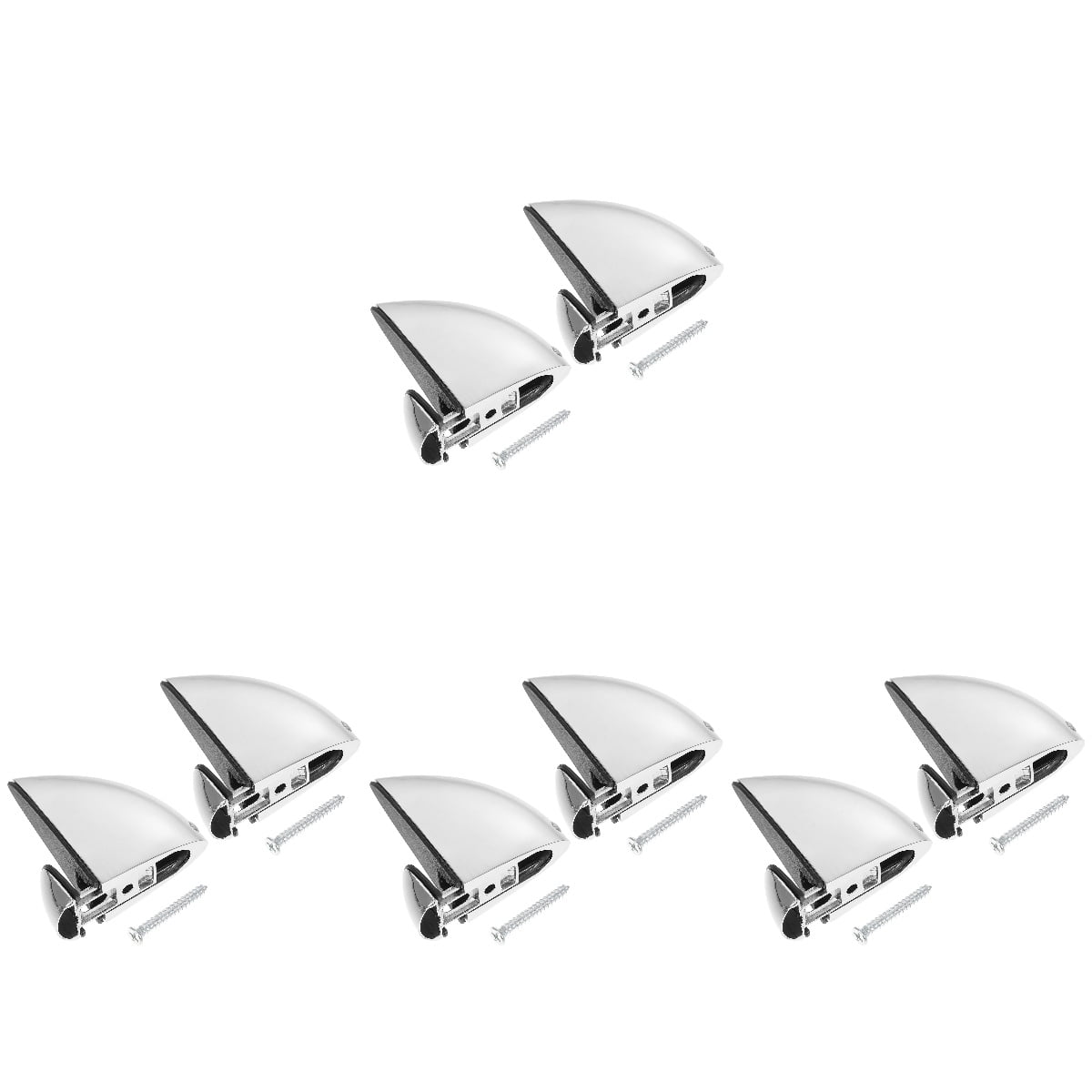 8 pcs Mirror Holder Clips Mirror Mounting Clips Glass Shelf Holder