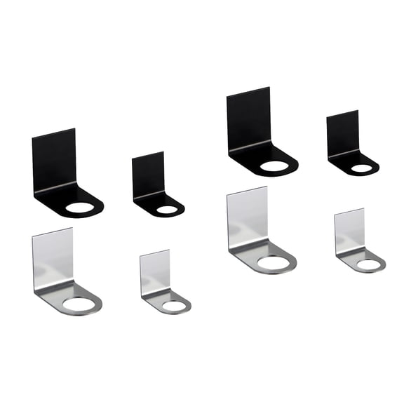 8 pcs Non-punching Hand Holders Wall-mounted Shower Gel Bottle Racks