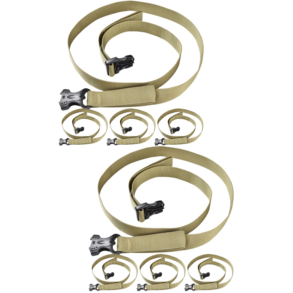 8 pcs Packing Straps TieDown Straps Heavy Duty Lashing Straps Golfs