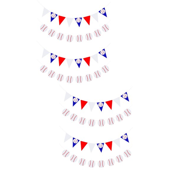 8 pcs Party Hanging Banners Festival Scene Layout Props Hanging Wall