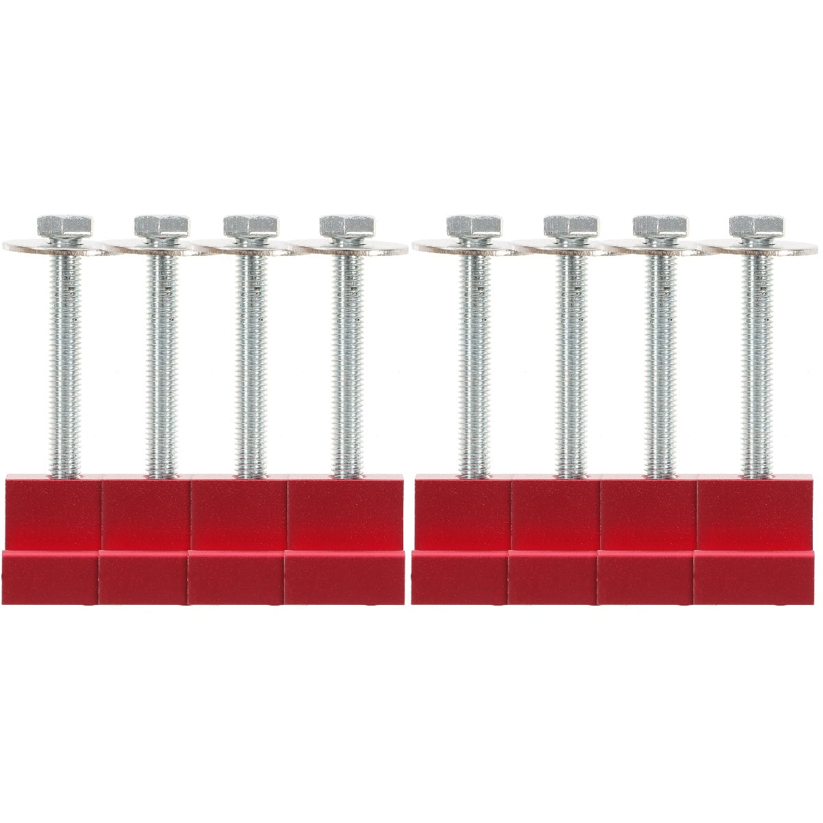 8 pcs Pickup Truck Tool Box J Hooks Aluminum Mounting Clamps Kit For