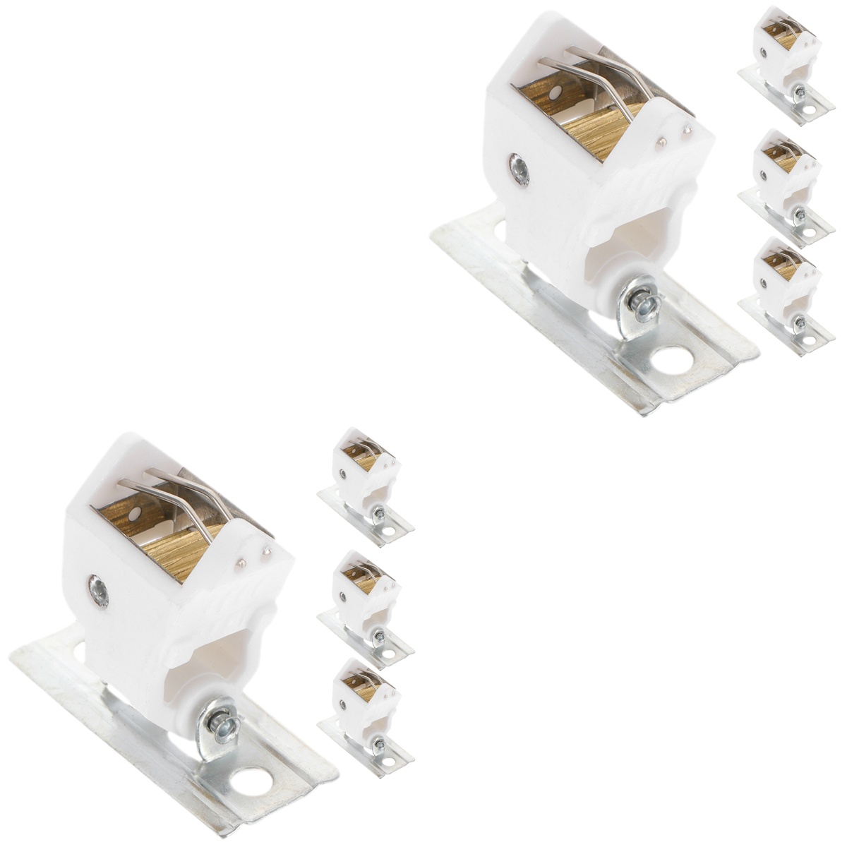 8 pcs Pulley lock Universal Roman Shade Cord Locks Curtain Lock Curtain Accessories