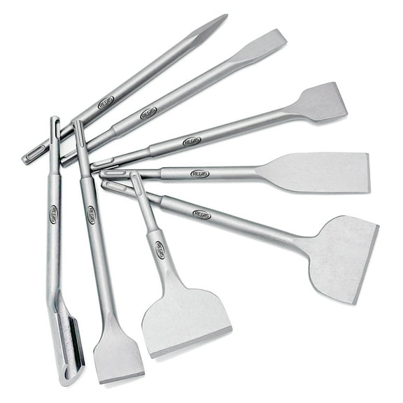 8 pcs SDS Plus Chisel Set Masonry Concrete Drill Bit Set Tile Removal Chisel Bits for Rotary Hammer
