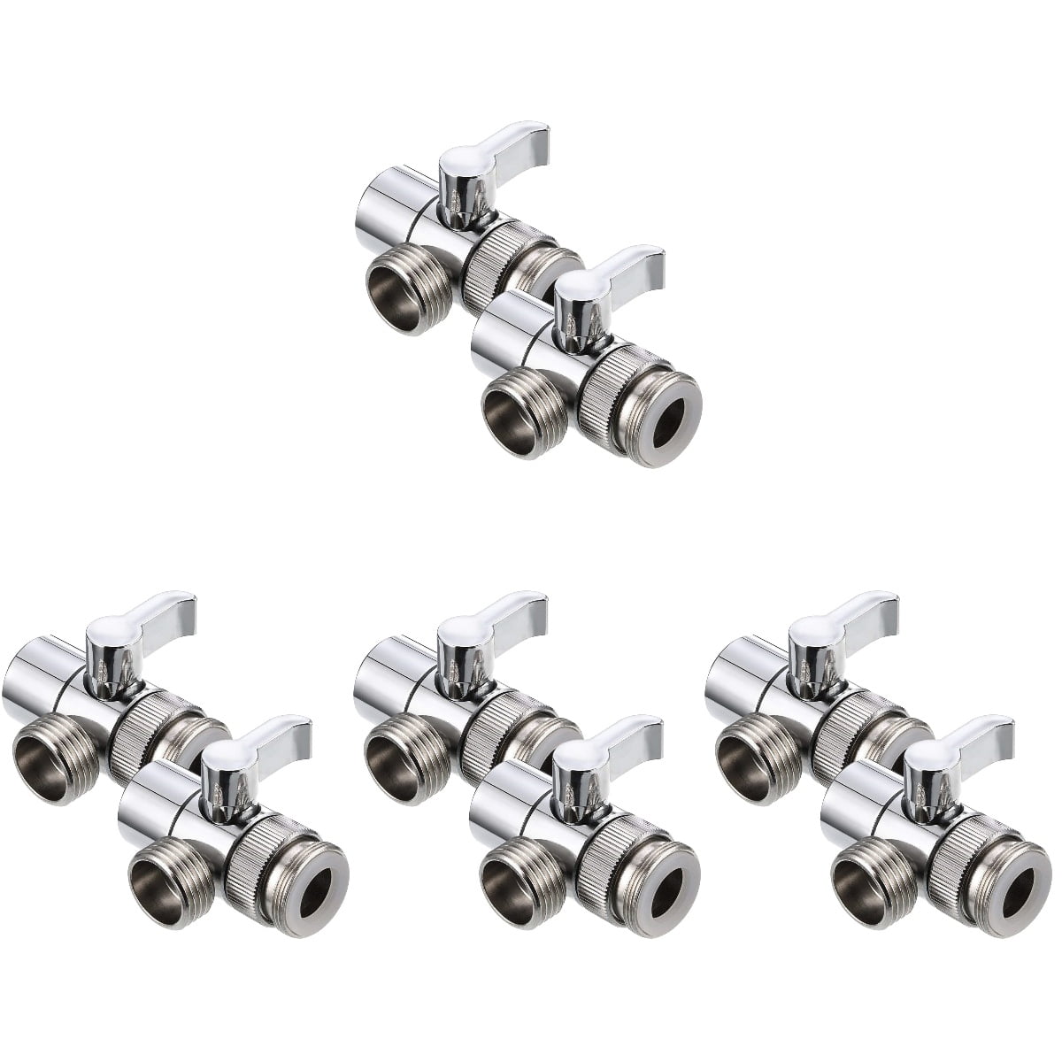8 pcs Sink Faucet Diverters Faucet Splitters Water Adapter for Sink