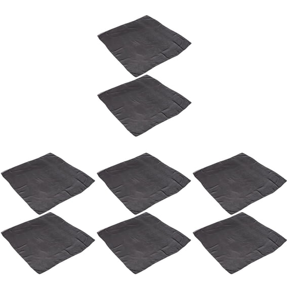 8 pcs Square Silk Scarves Chiffon Neck Scarf Neckerchief Neck Silk Scarf Bag Handle Scarf