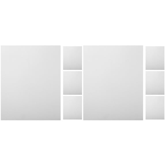 8 pcs Sublimation Poster Board Aluminum Alloy Photo Sign DIY Printing Poster Boards