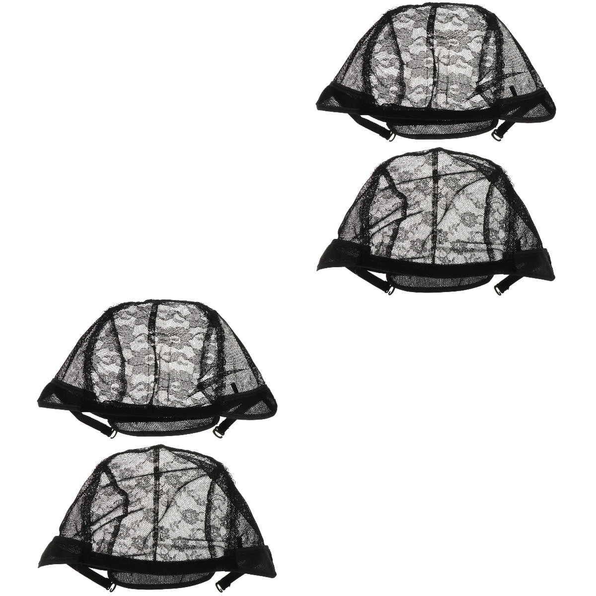 8 pcs U Shape Wig Hair Nets Delicate Wig Caps Hairpiece Elasticity Lace