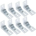 8 pcs Vertical Blind L Bracket Vertical Blind Bracket Clips 3 inch
