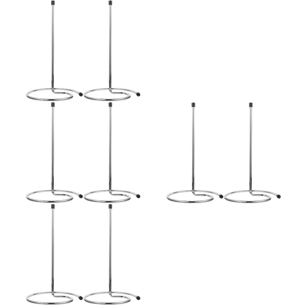 8 pcs countertop cup rack Decanter Drying Rack Glass Dryer Carafe Rack