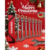 8-Piece Flex-Head Ratcheting Combination Wrench Set