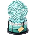 thumbnail image 1 of 8-piece coaster set, suitable for beverages, 4-inch large coasters protect tabletops from hot and cold drinks, multi-functional coasters, excellent home decorations, non-slip and easy to clean., 1 of 6