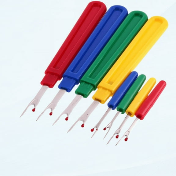 8 pieces seam ripper 4 large and 4 small handy stitch ripper sewing tools for opening seams and hem.