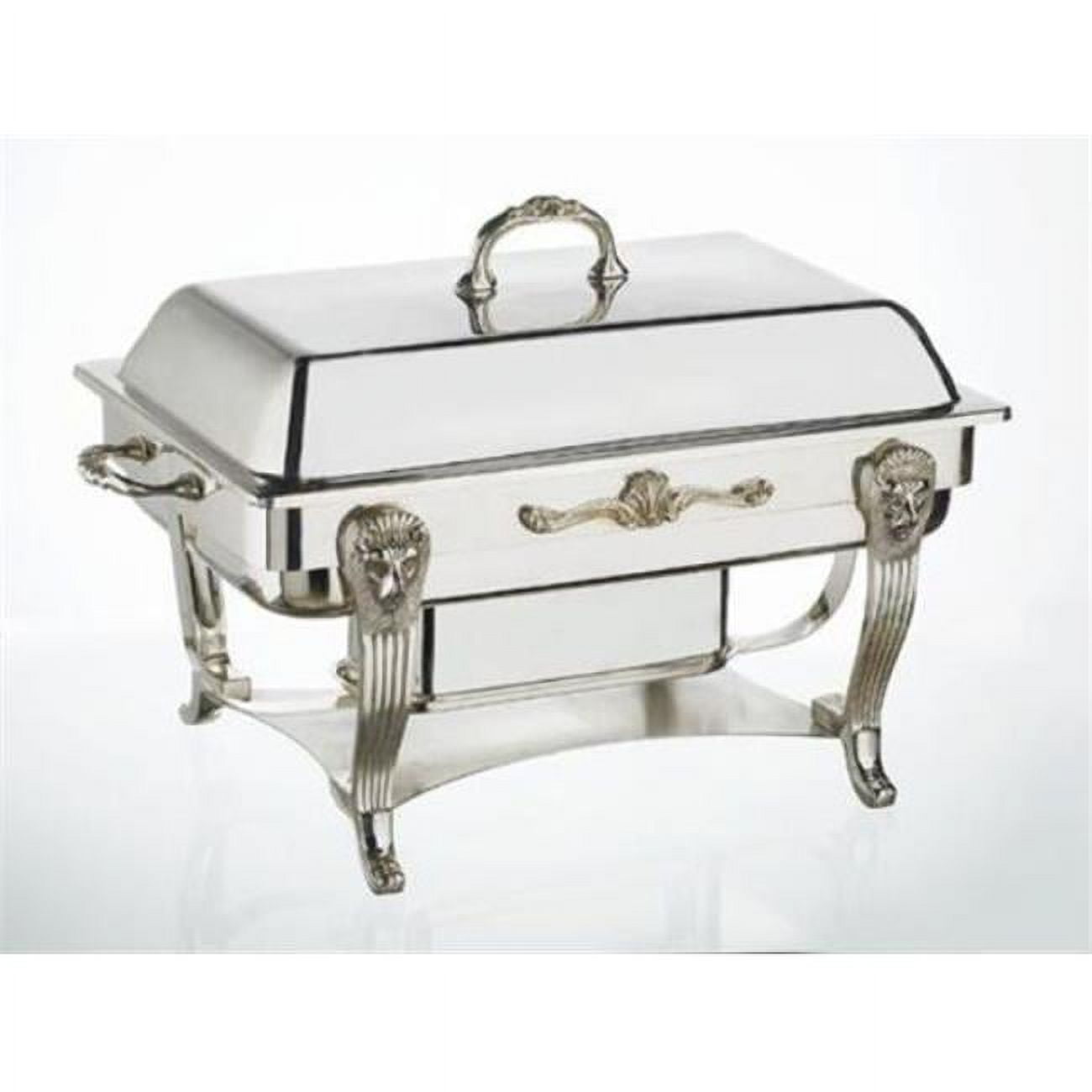 8 qt. Plated Rectangular Chafing Dish