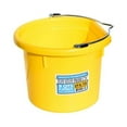 thumbnail image 1 of 8 qt. Round Bucket, Yellow, 1 of 1