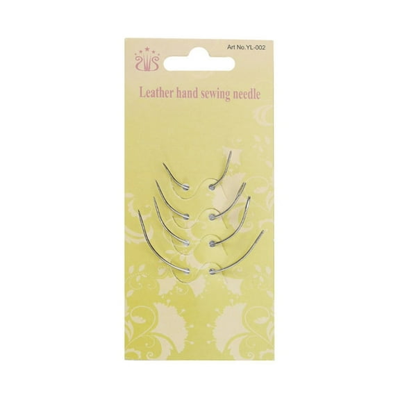 8 set Steel Yarn Needles Big Eye Blunt Needles for Cross-Stitch Knitting Ribbon Embroidery Stainless Steel color 30~60mm 4pcs/set