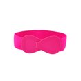 thumbnail image 1 of 8-shaped Faux Leather Buckle Belt Fuchsia for Ladies, 1 of 2