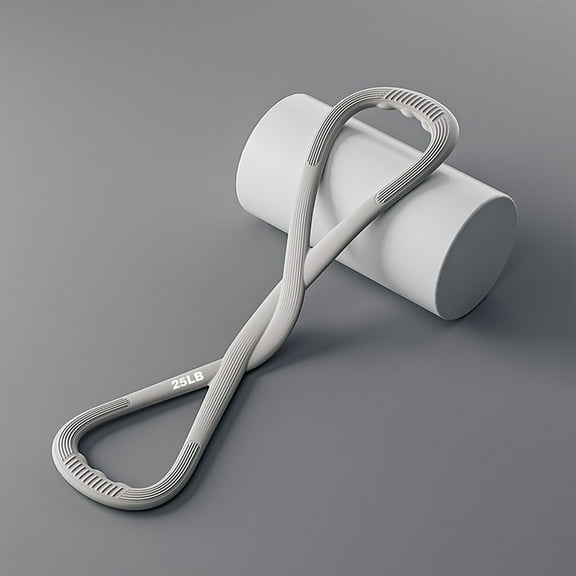 8-shaped Puller Yoga Shoulder Elastic Home Fitness Silicone Open Back Shoulder Pull Rope, Usupdd 8-shaped Puller Yoga Shoulder Elastic