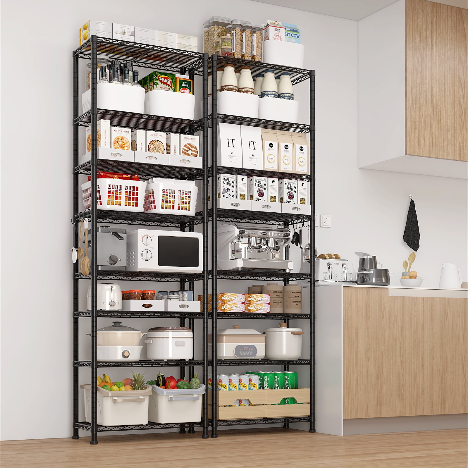 8 tier Heavy Duty Storage Shelves 78.74