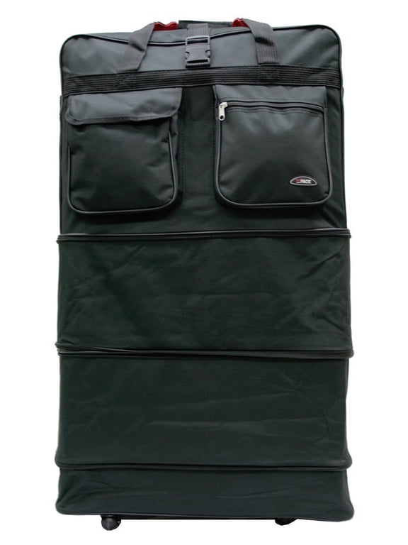 8-wheels 36" Rolling Wheeled Duffle Bag Spinner Suitcases Luggage