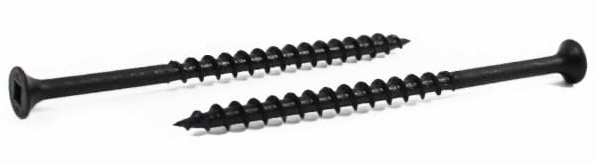 Drywall Screws #6 X 2" - Black Phosphate Bugle Head, Coarse Thread, Bulk Box (3500 Pcs) - Perfect For Wood Studs & Interior Use